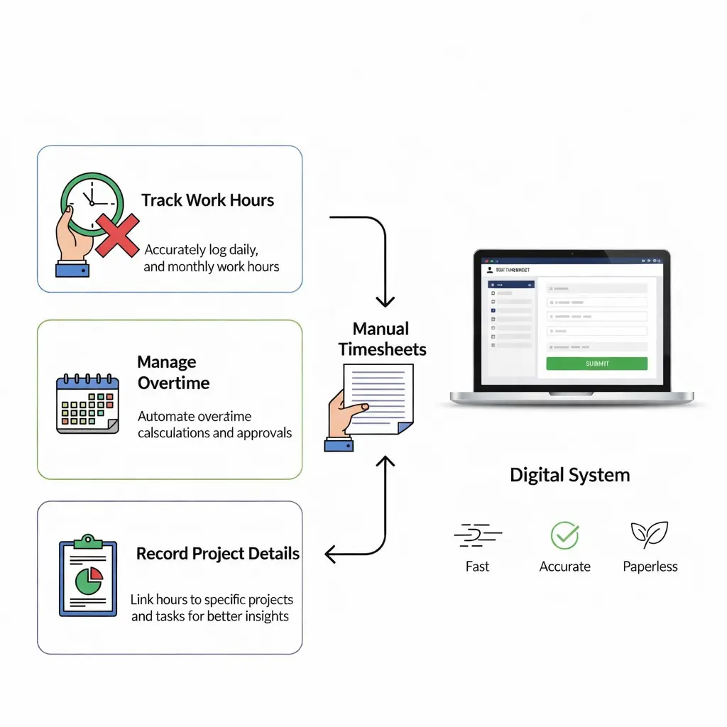 Digital Timesheet Management